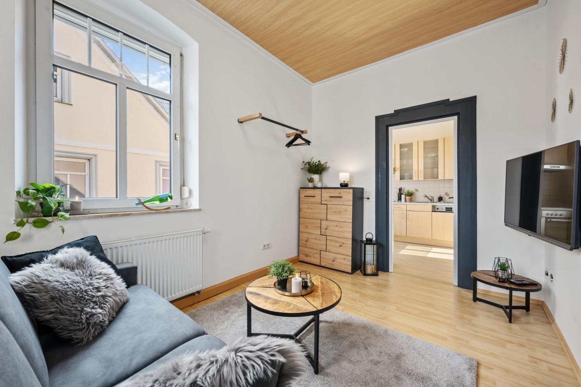 Modernes Appartementhaus Mit Self-Checkin Im Herzen Der Stadt バート・キッシンゲン 部屋 写真